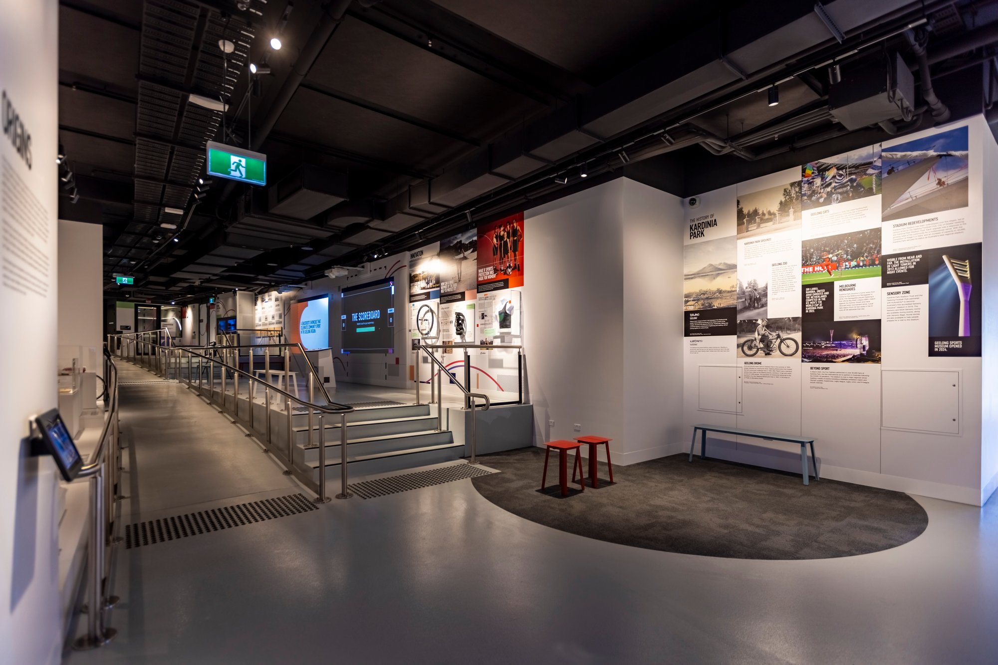 Reception of Kardinia park stadium