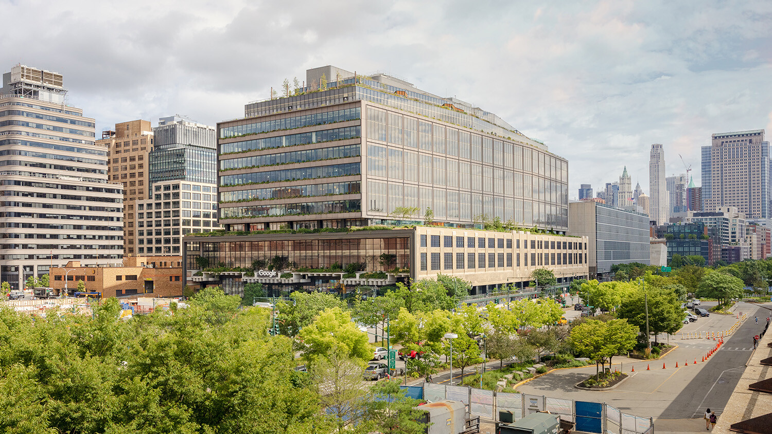 St. John's Terminal Google NY headquarters building